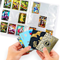 Miniatyrbillede 4 af 5: Fickor 432 Kort Anime Album Bog Pikachu Favorit Spillekort Mappe Ringbind (JS)