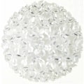 Miniatyrbillede 2 af 4: 100 LED Lyskrans Kugle Lysende Kugle Varm Hvid Juledekorationer Kugle Julebelysning Jul Ca. 15 cm (FMY)
