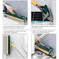 Pikkukuva 2 / 5: 2-in-1 Lattiakaavin Pitkällä Varella ja 3 Tankoa 101cm Saumaharja Kaapimella ja Kovalla Harjalla 120 Squeegee Pyörivä Laattaharja_ca