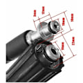Miniatyrbild 4 av 4: Ulisem 8M grå högtryckstvättslang, passar Karcher K2, K3, K4, K5-modeller..ca