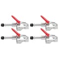 Uadme Toggle Clamps, 4 st Fast Lås Last 45 kg Push Pull Snabbkoppling Handverktyg