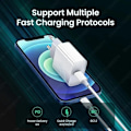 Pikkukuva 3 / 5: PD 30W Pikalaturi Apple iPhone 15 11 12 13 14 Pro Max XR X XS Max 8 Plus -puhelimille, Latauskaapeli matkapuhelimelle, Pikalataustarvikkeet