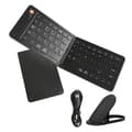 Mini Bluetooth-tangentbord, bärbart, vikbart, trådlöst tangentbord för IOS/Android/Windows surfplatta, mobiltelefon