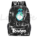 Miniatyrbild 3 av 5: Min granne Totoro Ryggsäck Anime Ryggsäck Student Cartoon Skolväska yz stil 6 style 6