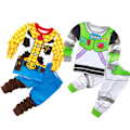 Miniatyrbild 1 av 5: Toy Story Buzz Lightyear Woody Pyjamas Set för Pojkar Woody 4-5 År