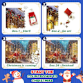 Miniatyrbilde 2 av 5: Julekalender-puslespill 2024 - 1008 brikker - 24-dagers julekalender - Perfekt julegave til barn og voksne