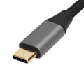 Miniatyrbilde 2 av 3: USBC til DP Kabeladapter Aluminiumlegering 8K 60Hz PD 100W Ladeomformer