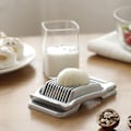 Miniatyrbillede 2 af 3: Æggedeler i rustfrit stål, tåler opvaskemaskine, æggedeler, kartoffeldeler, æg