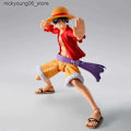 Miniatyrbillede 3 af 5: Tegneseriefigurer 15 cm integreret digital Shf Monkey D Luffy action figur PVC serie animation Ghost Island Battle Luffy model legetøj L240910.Ca
