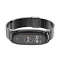 Miniatyrbillede 3 af 4: Tech-Protect Milanesebånd Xiaomi Mi Smart Band 5 - Sort Black Svart