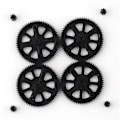 Miniatyrbild 4 av 5: Uppgraderingsmotor Driv Kugghjul & Axel Ersättning För Parrot Ar Drone 1.0 2.0[D]
