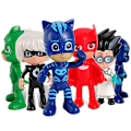 Miniatyrbild 1 av 5: 6-pack Pj Masks Catboy Kappa Actionfigurer Leksak för Barn [HK] 60 pcs