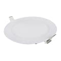 LED infälld downlight, infälld rund platt taklampa, 145mm, 9W, 6500K, Kall