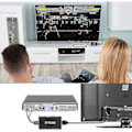 Miniatyrbild 4 av 5: RCA till HDMI-omvandlare, komposit till HDMI-adapter stöder 1080p Pal/ntsc A Fiis