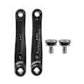Miniatyrbilde 3 av 5: for Krankarm Venstre/Høyre Kranksett Elsykkel Krankarm BBS01 BBS02 Ebike Krank for 8Fun Mellommotor-XinHan[D] Svart
