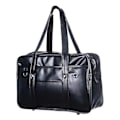 Miniatyrbillede 4 af 4: Japansk Tote Bag Business Attachémappe Studenter Håndtaske Jk Skoletaske Computertaske Sort 40x14.5x26cm Sort 40x14.5x26cm Black 40x14.5x26cm