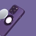 Miniatyrbilde 4 av 5: SiGN iPhone 15 Mobildekse med Linsebeskyttelse og Logovisning - Lilla 50