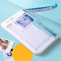 Heavy Duty Paper Cutter: Sharp Guillotine Blade, 155mm Cutting Width, Portable and Durable for Office, School, and Crafts