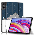 Miniatyrbild 1 av 5: Målat läder smart fodral för Xiaomi Redmi Pad Pro 12.1 Multicolor