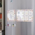 Miniatyrbillede 1 af 5: Transparent akryl sletbar mini ugeplanlægger - pink, A3+A4 størrelse, enkel