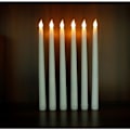 Miniatyrbillede 1 af 4: Flammeløse LED-lys, Elektrisk Lys, Lyslamper til Mariæ Himmelfart/Fødselsdag/Jul/Allehelgensdag/Middag med levende lys-DPZO.ca