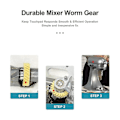 Miniatyrbild 5 av 5: 2 st Mixer Växelbyte för Whirlpool & KitchenAid Mixers Växelbytesdelar 4162897 4169830 AP4295669
