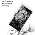 Miniatyrbilde 3 av 4: Samsung Galaxy A52s 5g deksel med kreativt mønster Tui magnetisk kortholder Lommebok - Løve