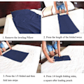 Miniatyrbilde 5 av 5: CASA 2X Mikrofiber Sovepose Liner Reise Seng Sekk Lett Sovepose Liners 91x221 cm