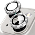 Pikkukuva 1 / 5: iPhone 14/14 Plus:n takakameran suojakotelo (hopea-timantti)