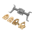 Miniatyrbilde 3 av 4: Fremre Akselhus Styrekobling CNC RC Bil Metall Fremre Akselhus Sett for FMS for Xiaoqi FCX24 1/24 Halv RC Bil Titanium