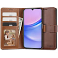 Pikkukuva 1 / 5: Tech-Protect Galaxy A15 4G/5G Lompakko Kotelo - Ruskea 100