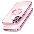 Miniatyrbild 2 av 5: Glam Series Skal för iPhone 16 Stötsäkert Rosa
