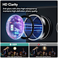 Miniatyrbilde 5 av 5: ESR Galaxy S24 Ultra Linsebeskytter Herdet Glass Svart