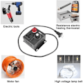 Miniatyrbild 3 av 4: AC 220V 4000W Kompakt Kontroller Variabel Spänning Hastighet Portabel Temperatur Ljus Spänning Justerbar Dimmer.ca