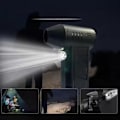 Miniatyrbillede 5 af 5: CASA Elektrisk Blæser med LED, LED Turboblæser, Trådløs Turbo Grey