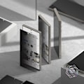 Pikkukuva 4 / 5: [2-pakkia] Ringke Galaxy S24 Ultra Tempered Glass Screen Protector Easy Slide - Privacy 90