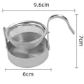 Miniatyrbillede 4 af 4: Tefilter/Si, med Holder, Rustfrit Stål, Sølv