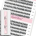 Miniatyrbillede 4 af 4: Øjenvipper 240 stk. Cluster Vipper Binding og Tætning Makeup Værktøj DIY Øjenvippe Forlængelseskit til Limning af Øjenvipper Lim Tilbehør
