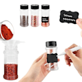 Miniatyrbild 4 av 4: 20 pcs Spice Jars Plastic, Clear Spice Containers, Empty Plastic Spice Bottles