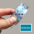 Miniatyrbillede 4 af 4: Dobbeltsidet reflekterende fugleskræmme tape fugleafvisende tape 1 stk. CA