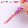Miniatyrbilde 5 av 5: 60-pakning 8 mm bredt Washi-tape-sett - fargerike regnbuetapeornamenter (ca)