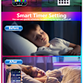 Miniatyrbilde 2 av 4: 30M LED-lysstripe med Bluetooth-appkontroll