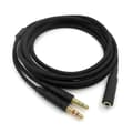 2020 Ny Ersättningskabel 3,5 mm Universal 2 i 1 Gaming Headset Ljudförlängningskabel för Hyperx Cloud II/Alpha/Cloud Flight/Core