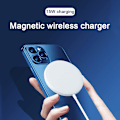 Miniatyrbilde 3 av 5: MagSafe Lader for Apple iPhone Magnetisk Trådløs Ladingsplate