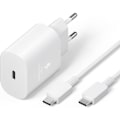 Miniatyrbild 1 av 4: 25W Snabb Usb C-laddare för Samsung Galaxy A13 5G A33 A53, A34 A54 A14 A52 A72, S23 S22 S21 Ultra S21 Fe S21 Plus S20 [H34]
