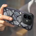 Pikkukuva 3 / 5: iPhone 16:lle tarkoitettu iskunkestävä Twinki-kokoelman musta kuori