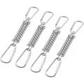 [CA] 4-pack Markisfäste Spännfjäder, Legeringsspärrfjäder, Markisfjäderspänne, Tunga Solsegel Fästkit AV 4 st