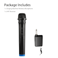Pikkukuva 3 / 3: Langaton mikrofoni Karaoke Bluetooth-mikrofoni, langaton ammattimainen kädessä pidettävä langaton mikrofoni ja vastaanotin, johdoton mikrofoni laulamiseen