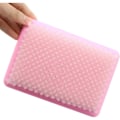 Miniatyrbild 4 av 5: Filtreringsmatta Borste Plast Rosa Ullfiltreringsborste Broderibänk DIY Borste