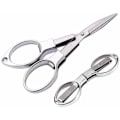 Miniatyrbillede 2 af 3: Sammenfoldelige sakse i rustfrit stål fra Retractable.ca